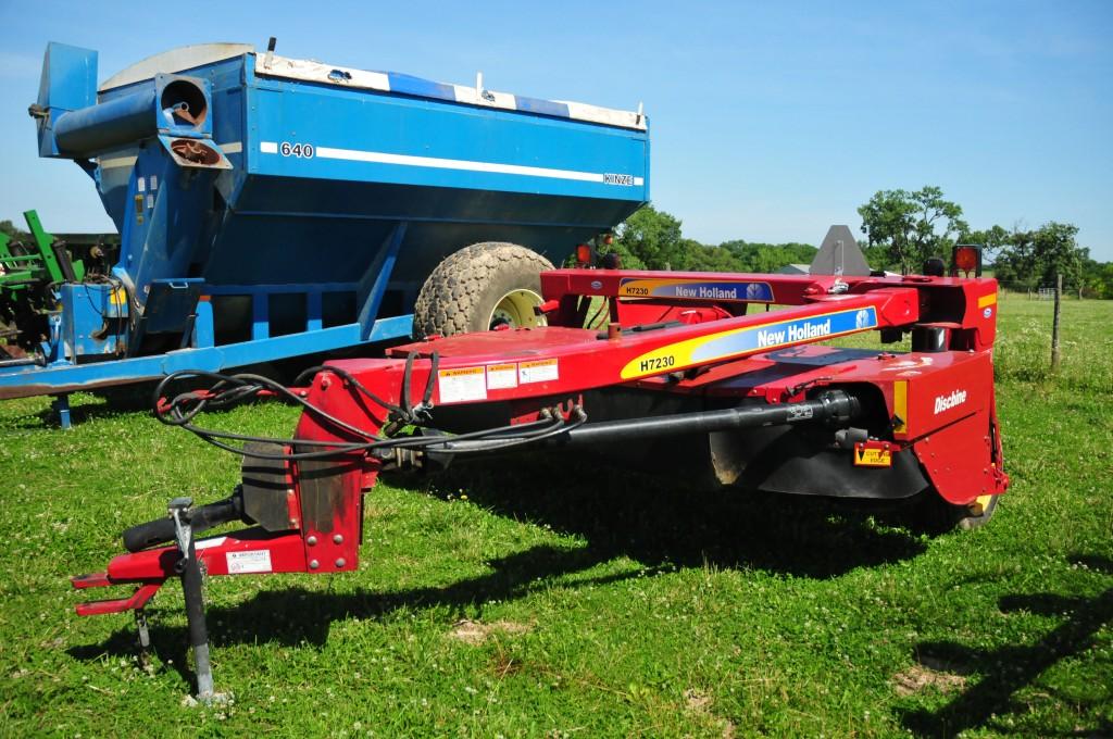 New Holland H7230 discbine, 540 PTO 