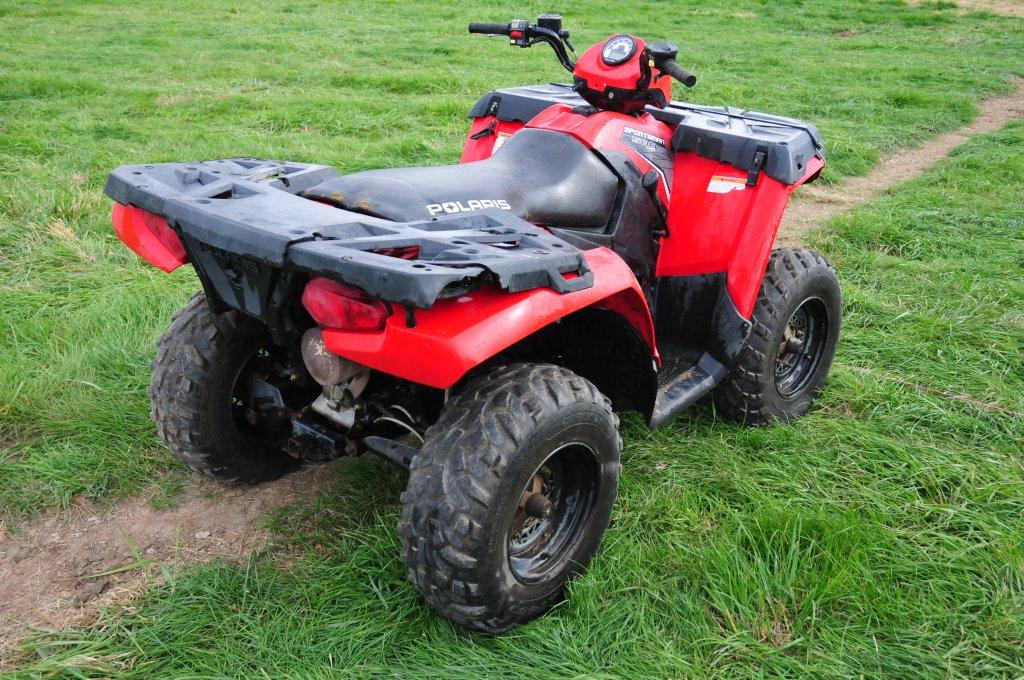 2012 Polaris Sportman 500 H.O 4-Wheeler w/ on demand AWD, 9XX hrs, 5,2XX miles