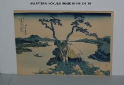 After Katsushika Hokusai: Fuji from Lake Suaw in Shinano Province