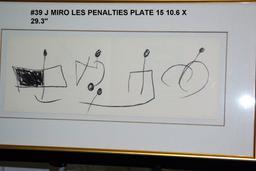 Joan Miro: Les Penalties De L'enfer Oules Nouvelles Hebrides, Plate 15