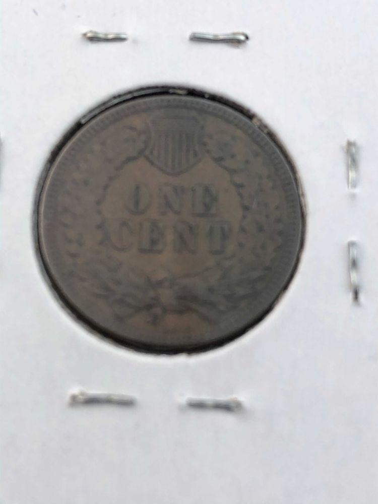 1891 Indian cent AU