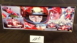 Michael Schumacher signed production