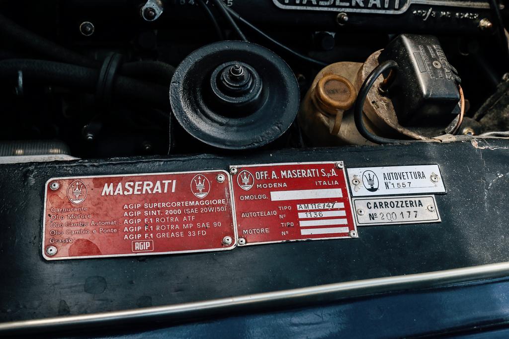 1971 Maserati Indy 4.7 America