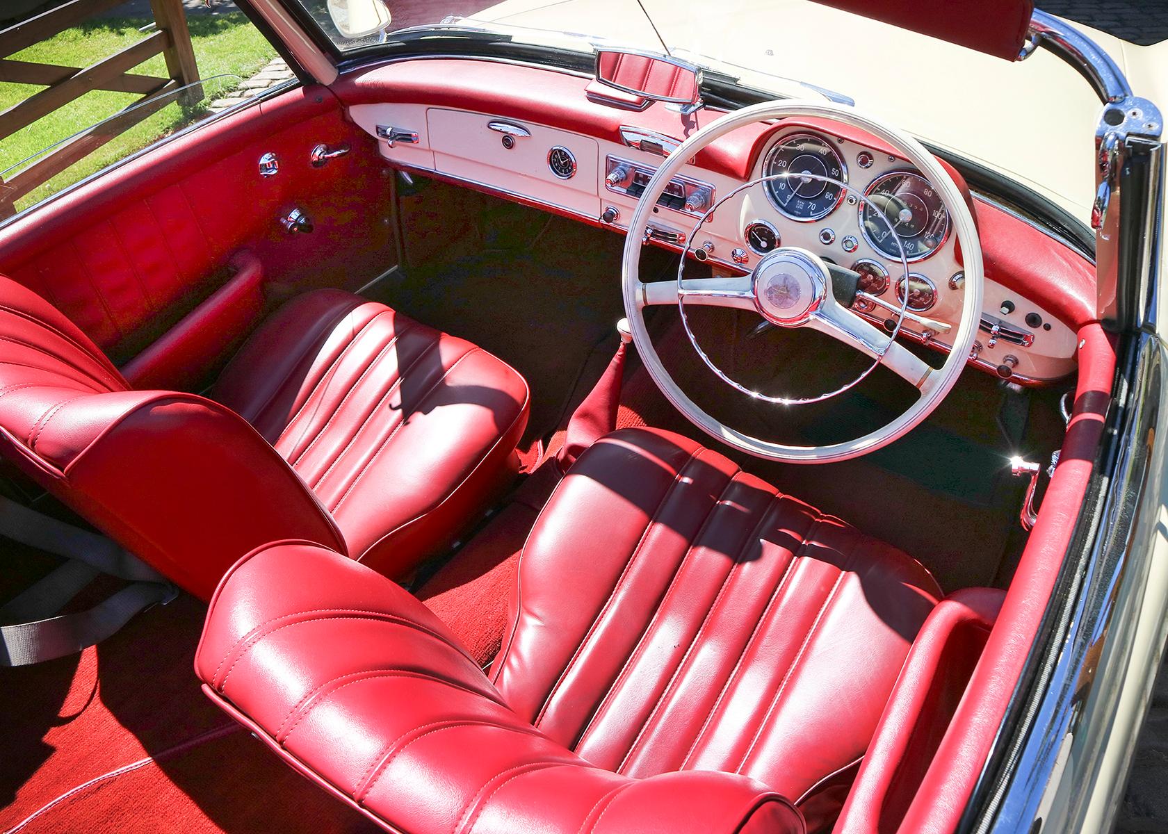 1960 Mercedes-Benz 190 SL Right-Hand Drive