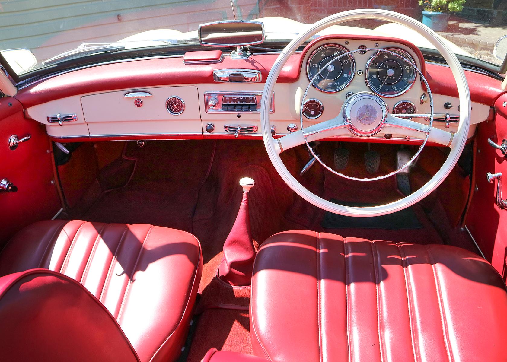 1960 Mercedes-Benz 190 SL Right-Hand Drive