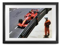 2007 Monaco Grand Prix, signed Kimi Raikkonen.