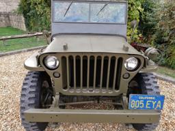 Steve McQueen's 1945 Willys Jeep MB