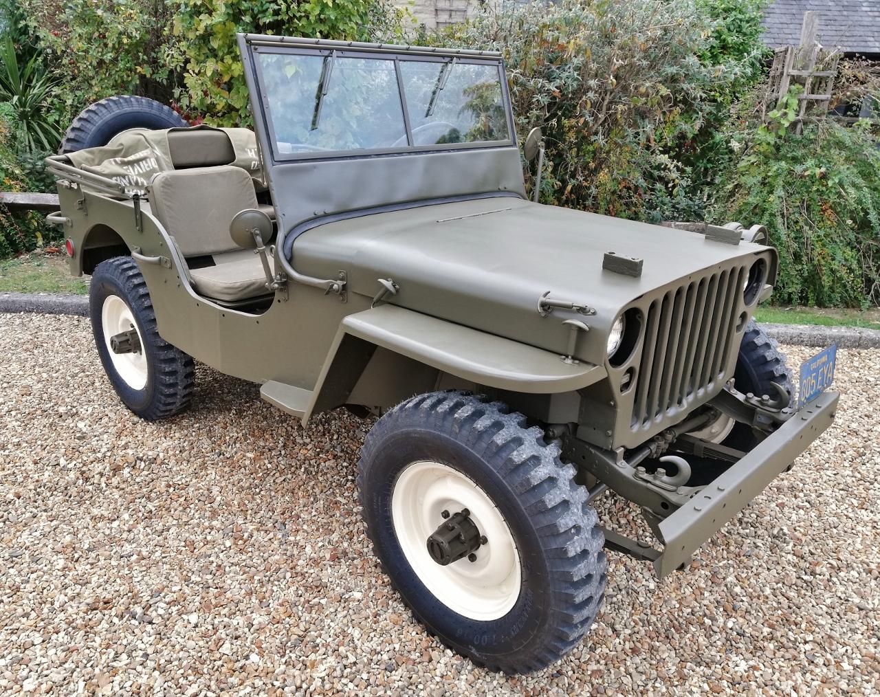 Steve McQueen's 1945 Willys Jeep MB