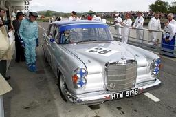 Signed Mercedes-Benz 300SE door