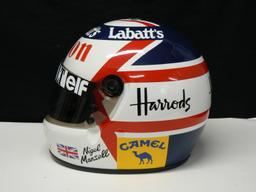 Nigel Mansell  'Half and Half' helmet