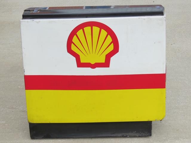 Original Shell double sided forecourt sign