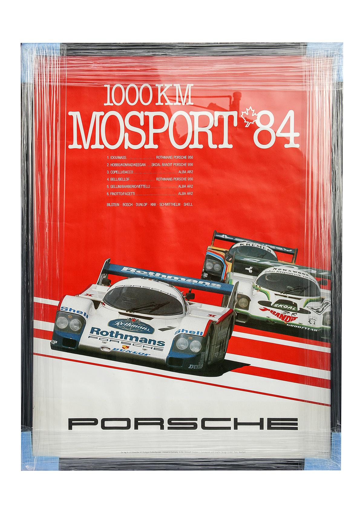 Porsche 1000km of Mosport 1984 poster