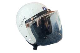 Original Paddy Hopkirk helmet, multi-signed