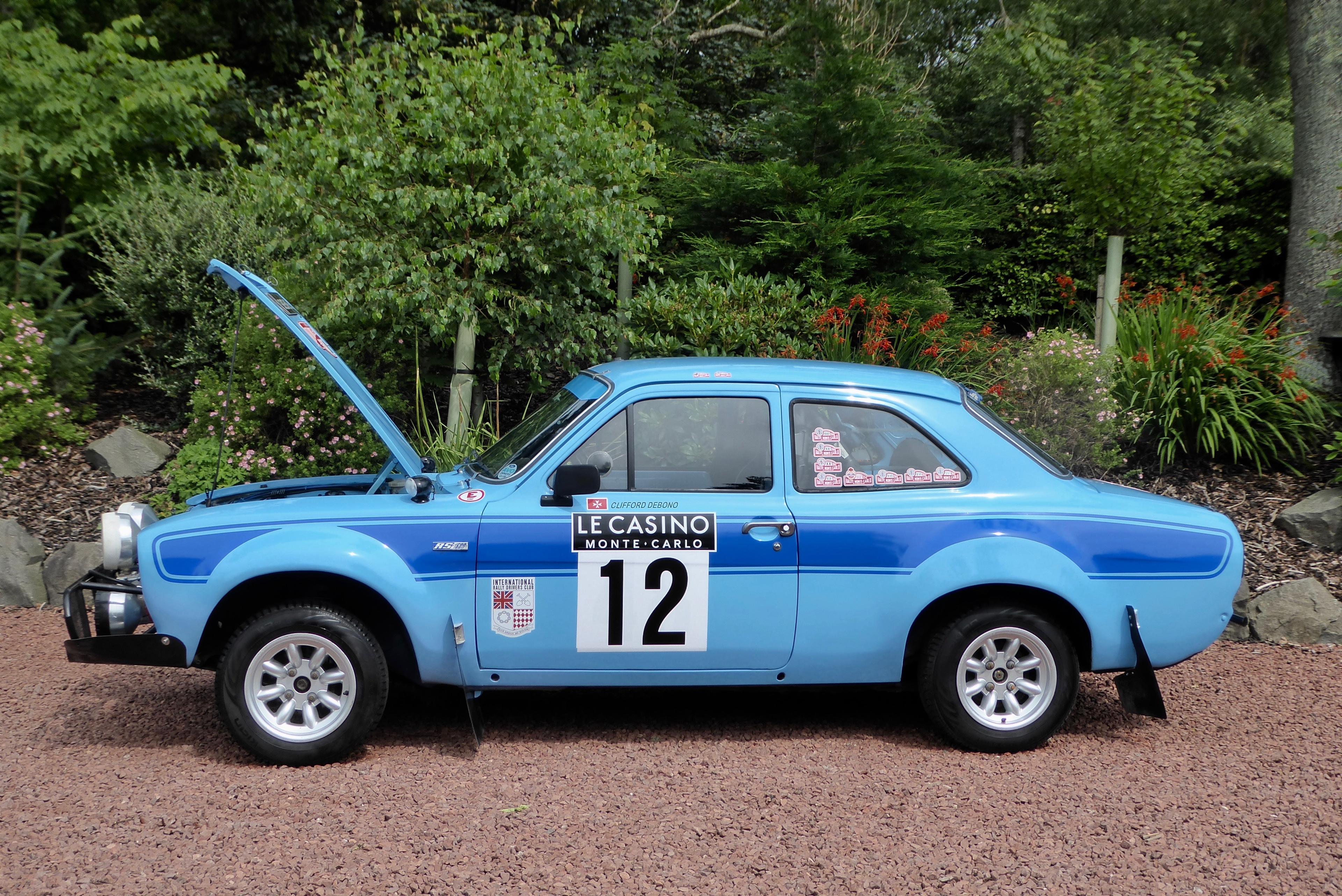 1972 Ford Escort RS1600 Mk 1 Historic Rally Car