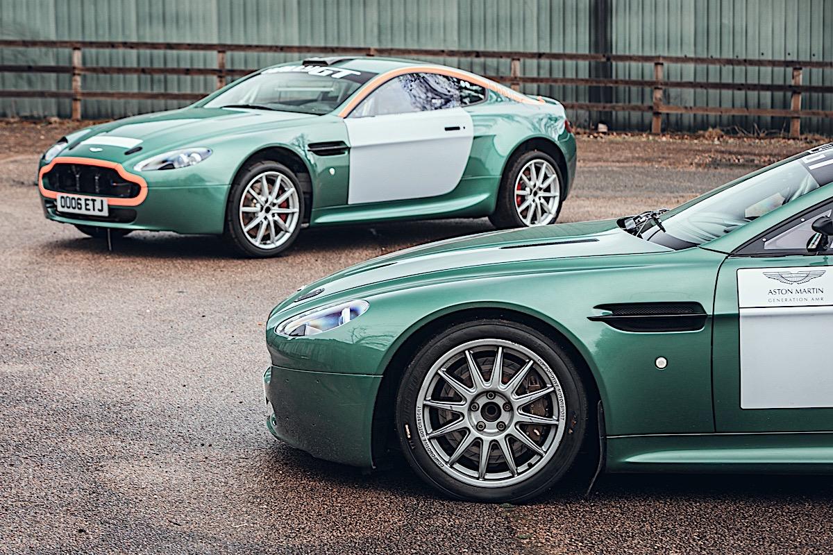 A pair of Aston Martin Vantage Rally GT Cars and Spares Package