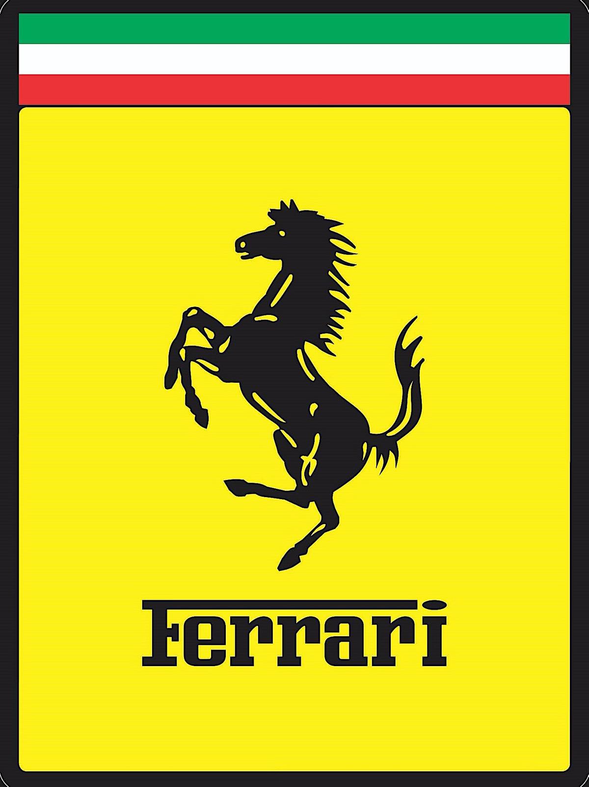 Ferrari-themed lacquered panel