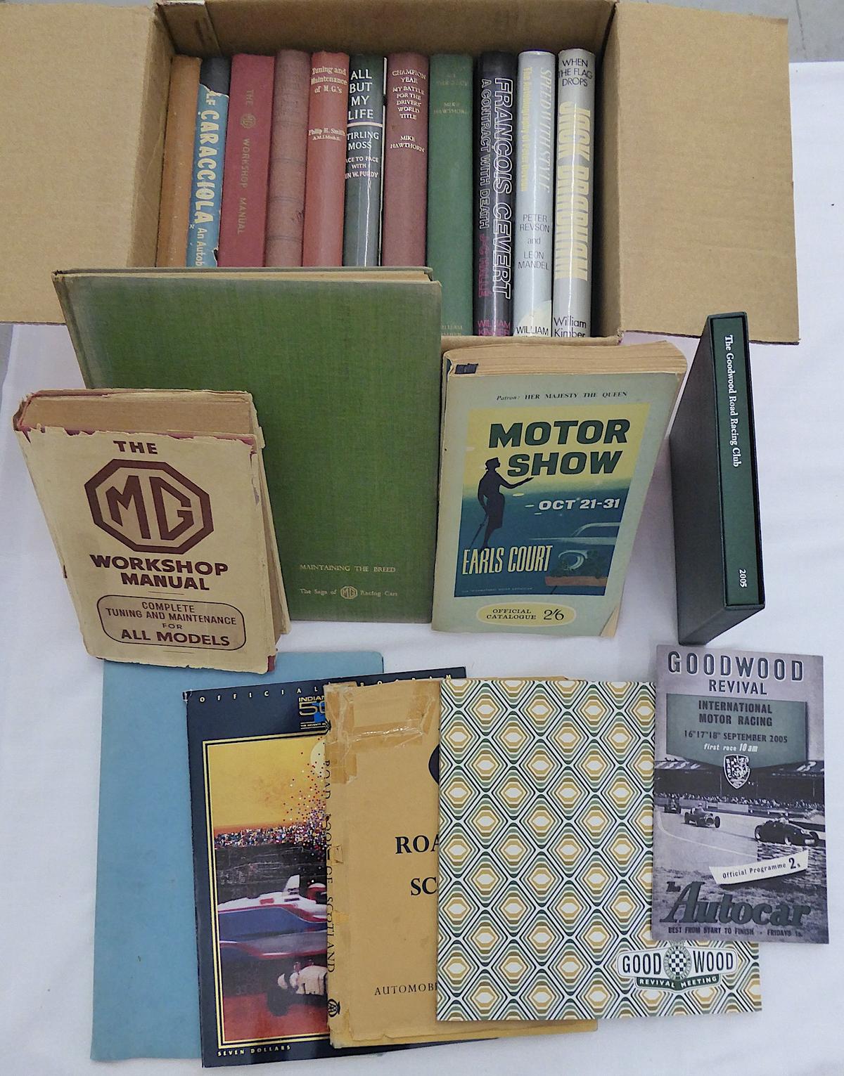 A collection of motoring publications