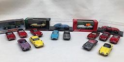 A collection of model cars