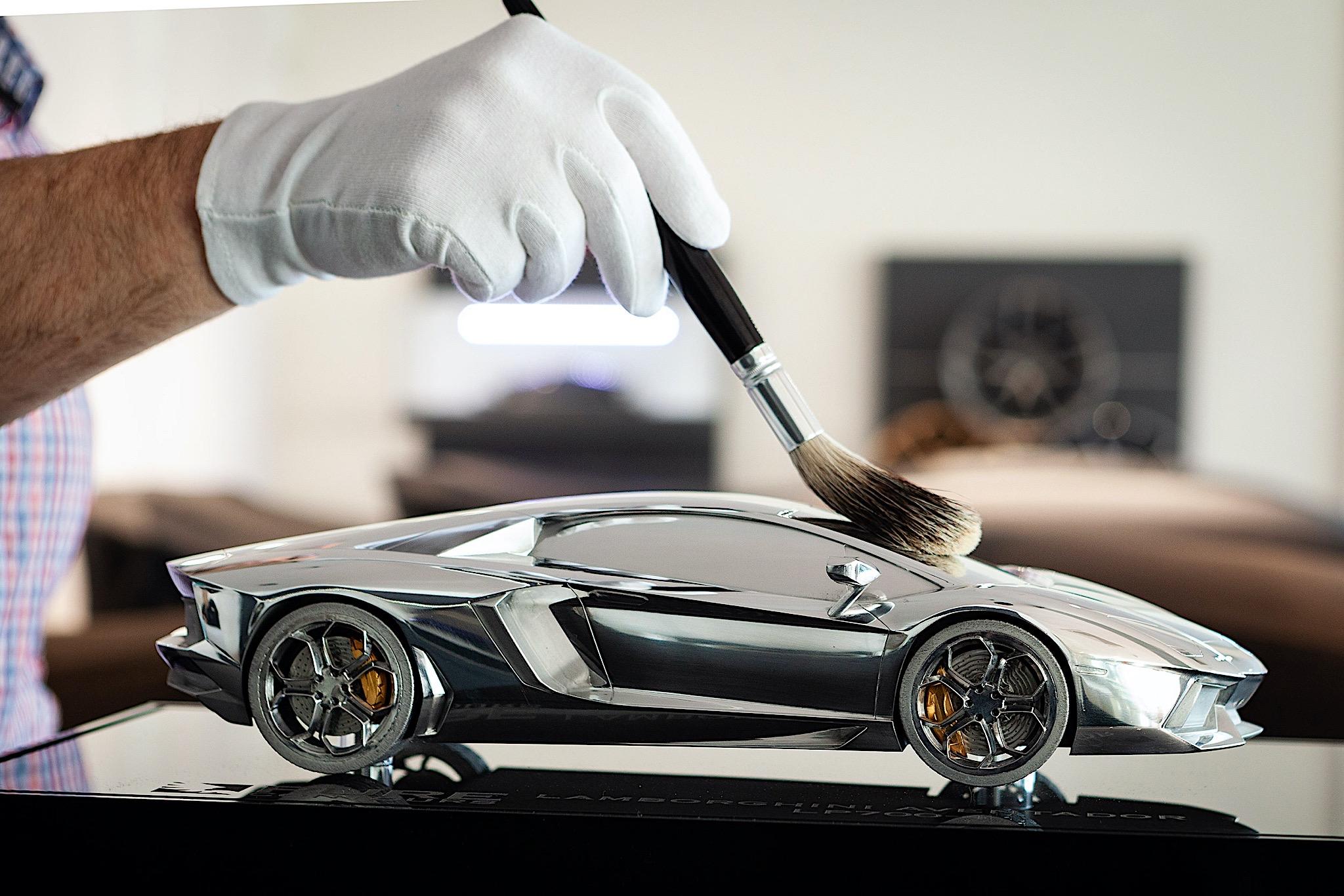 Unique Lamborghini Aventador LP 700-4 sculpture