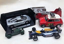 A collection of model cars