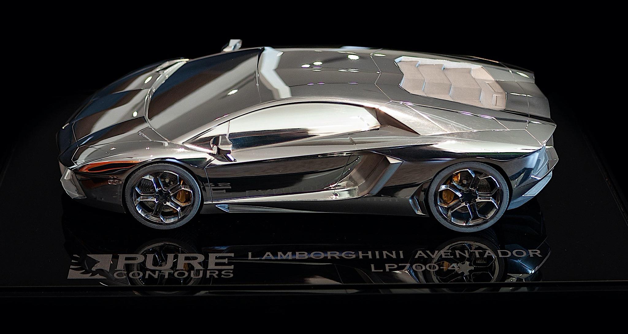 Unique Lamborghini Aventador LP 700-4 sculpture