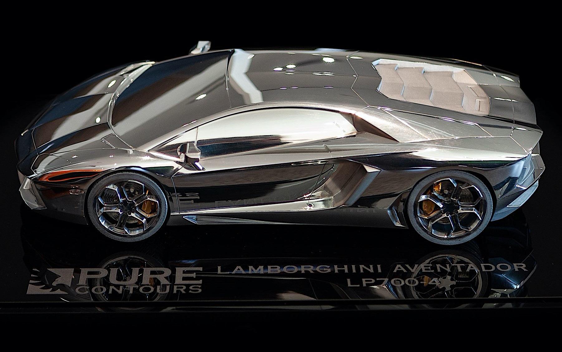 Unique Lamborghini Aventador LP 700-4 sculpture