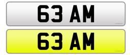 Registration number 63 AM