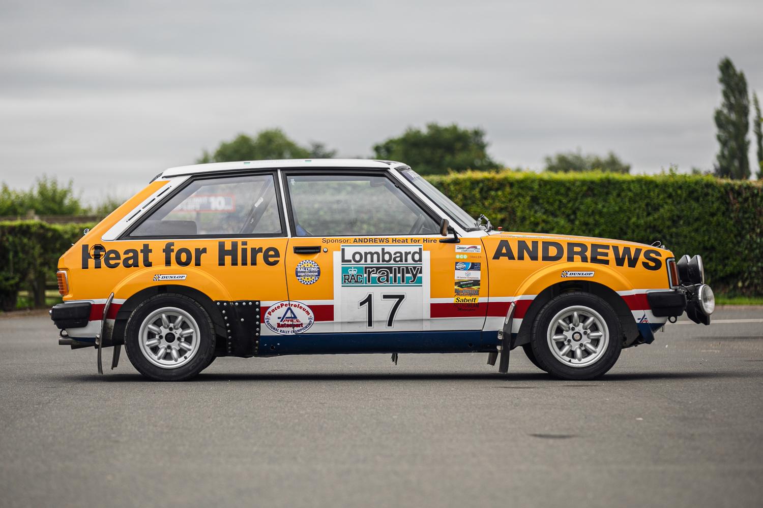 1980 Talbot Lotus Sunbeam ex-Works Rally Car