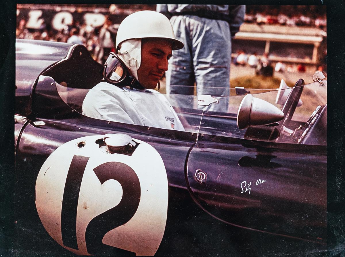 Signed photograph of Sir Stirling Moss