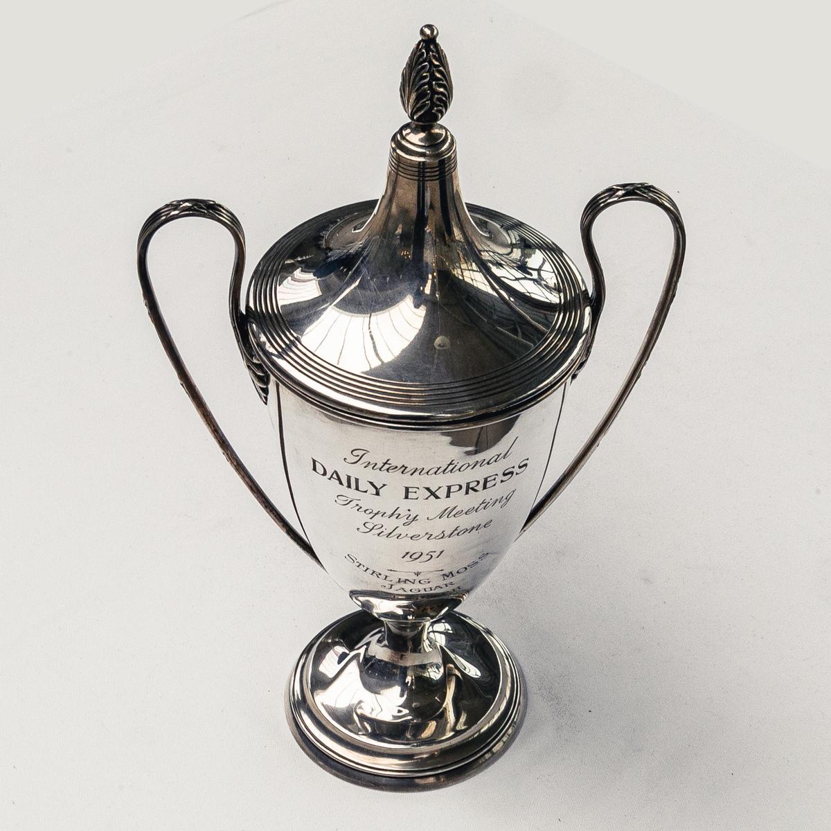 Stirling Moss victory trophy Silverstone 1951