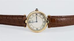 c.1990 Cartier Must De Cartier Vermeil Silver Guilt