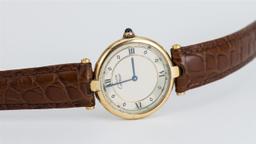 c.1990 Cartier Must De Cartier Vermeil Silver Guilt