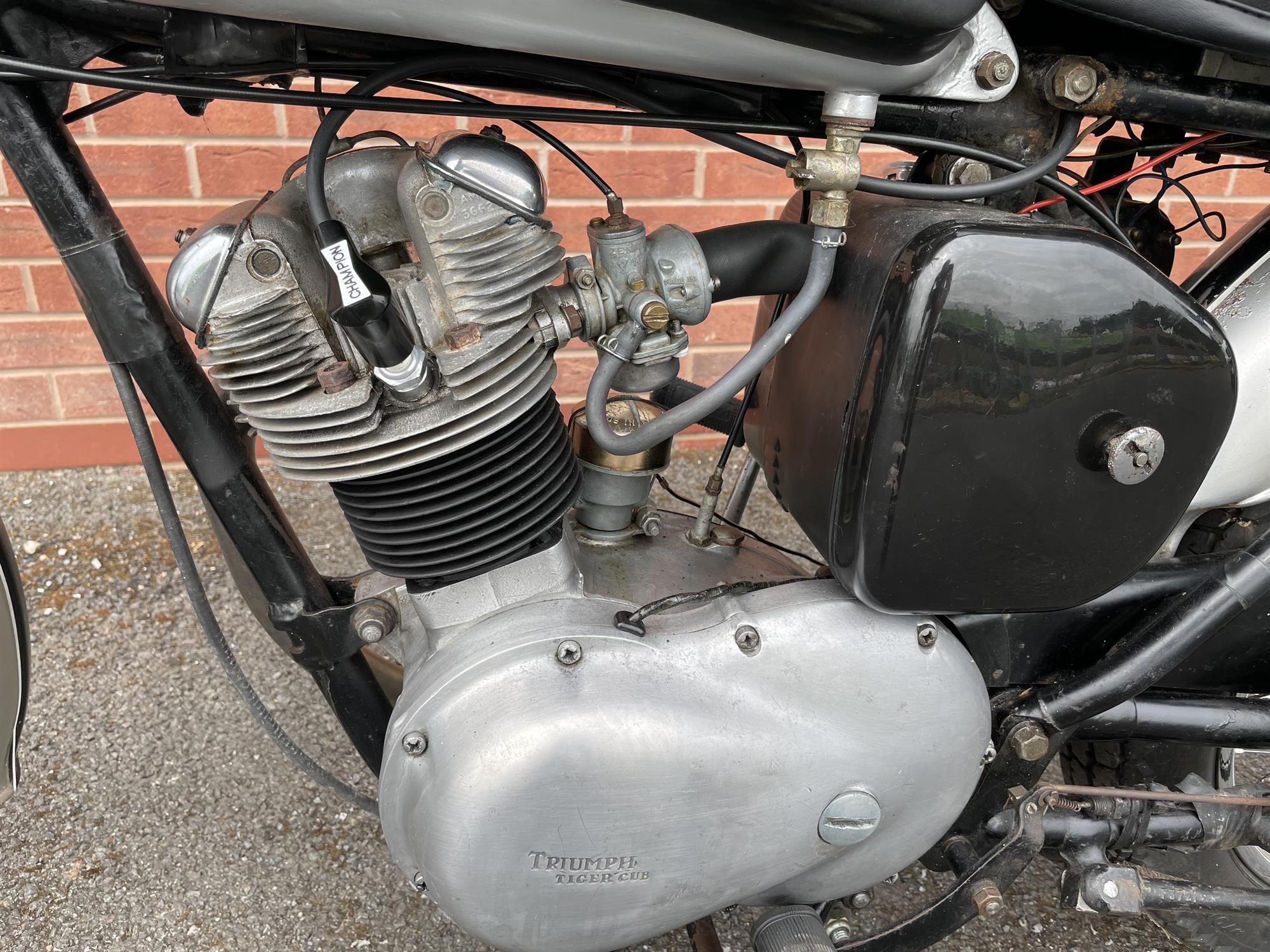 1958 Triumph T20 Tiger Cub