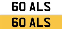Registration Number 60 ALS