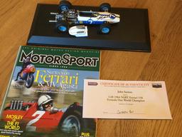 Superb John Surtees Tribute Collection of Models and Memorabilia