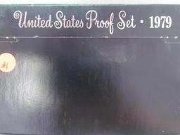 1979 US Proof Set - Black box - acrylic case