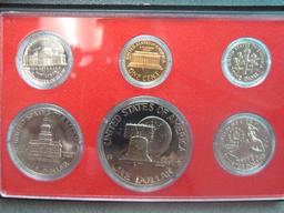 1976 US Proof Set - Black box - acrylic case