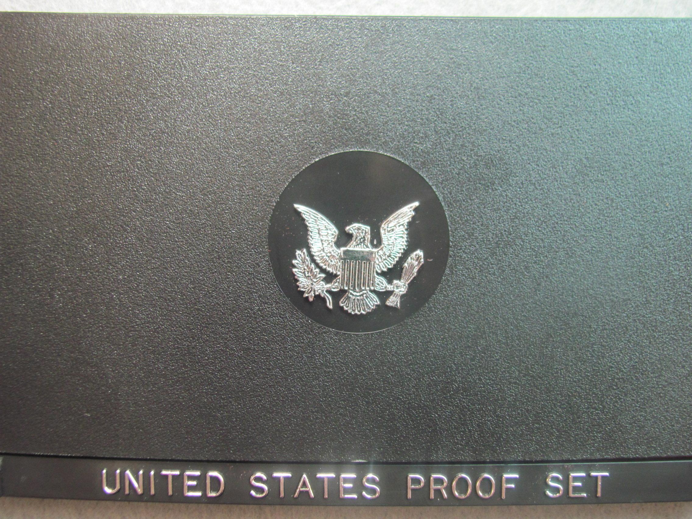 1976 US Proof Set - Black box - acrylic case