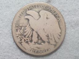 1918 Walking Liberty Half Dollar  - 90% Silver