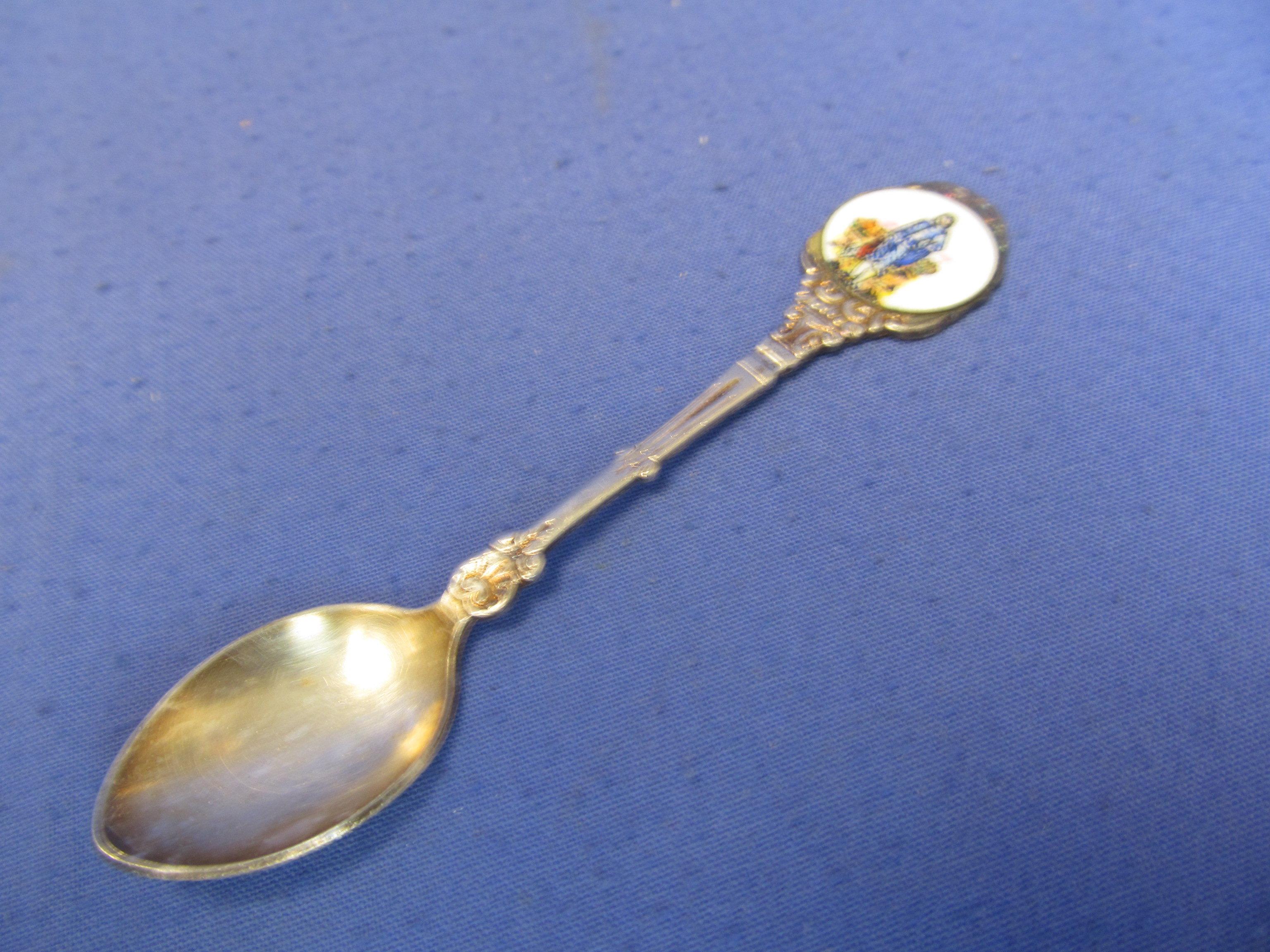 3 Collector Spoons: Jerusalem If I Forget 6” L -HM & Co Jerusalem, Ringling Museum Sarasota, FL, & B