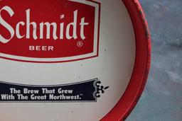Vintage SCHMIDT BEER TRAY "The Brew That Grew with the Great Northwest"
