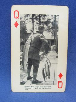 2 Vintage Decks of Playing Cards – Scenes of Minnesota – Black & White – Complete