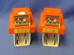 Mattel Hot Wheels Lamp Counters (2) – Both Are Working – Not Dated – Probably from 1968-1969