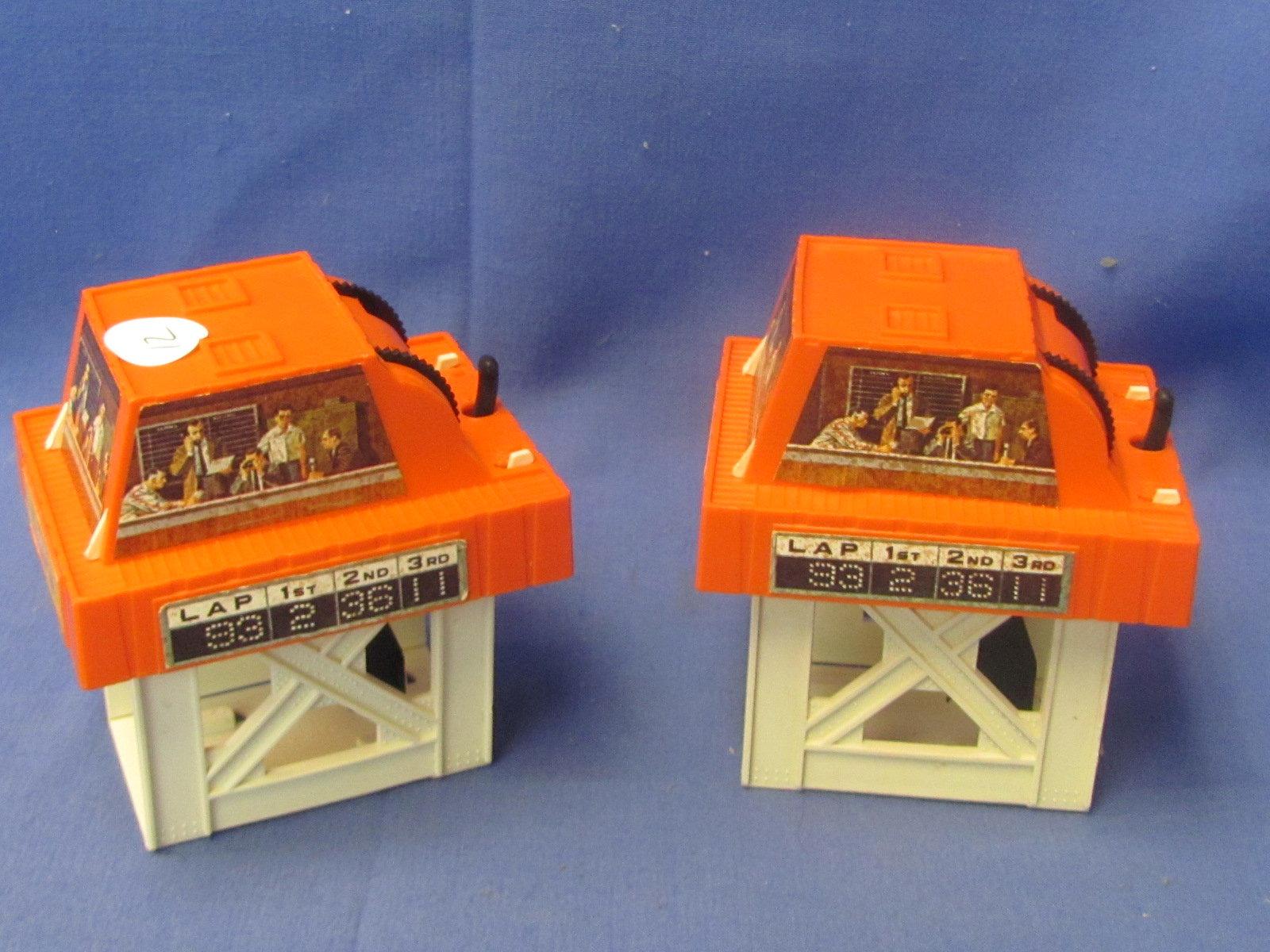 Mattel Hot Wheels Lamp Counters (2) – Both Are Working – Not Dated – Probably from 1968-1969