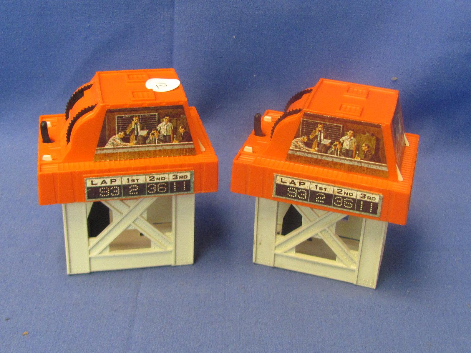 Mattel Hot Wheels Lamp Counters (2) – Both Are Working – Not Dated – Probably from 1968-1969