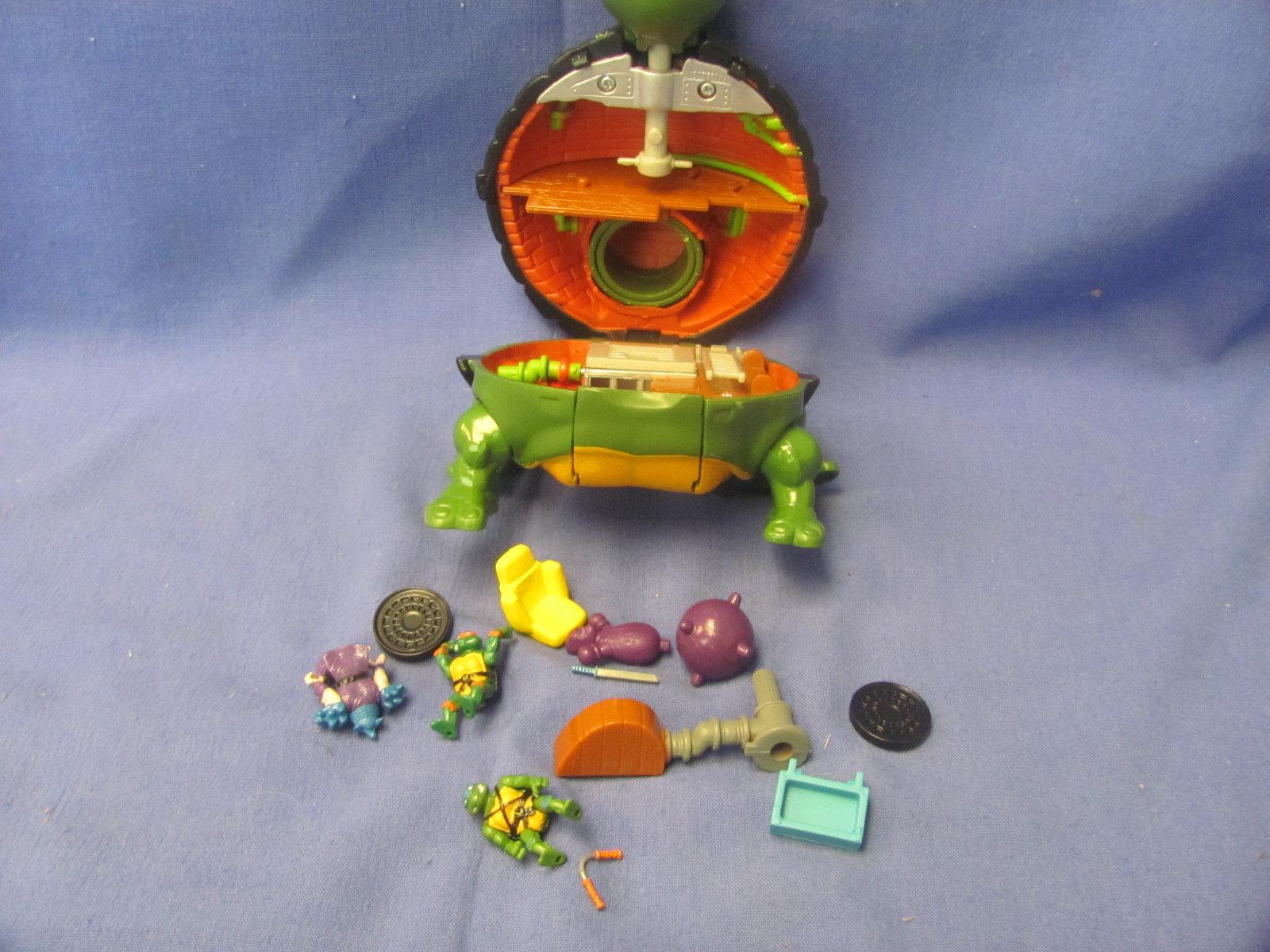 1988 – 1994 Ninja Turtle & Other Action Figures – Vehicle – Space Ship – Miniature Playset in Turtle