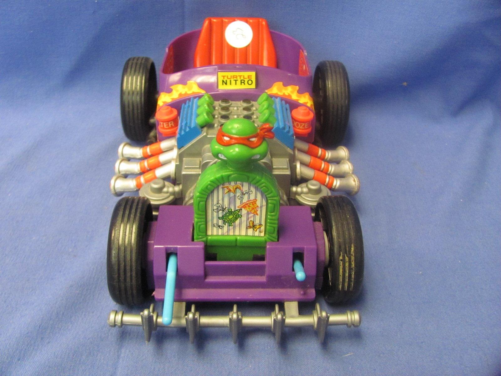 1988 – 1994 Ninja Turtle & Other Action Figures – Vehicle – Space Ship – Miniature Playset in Turtle