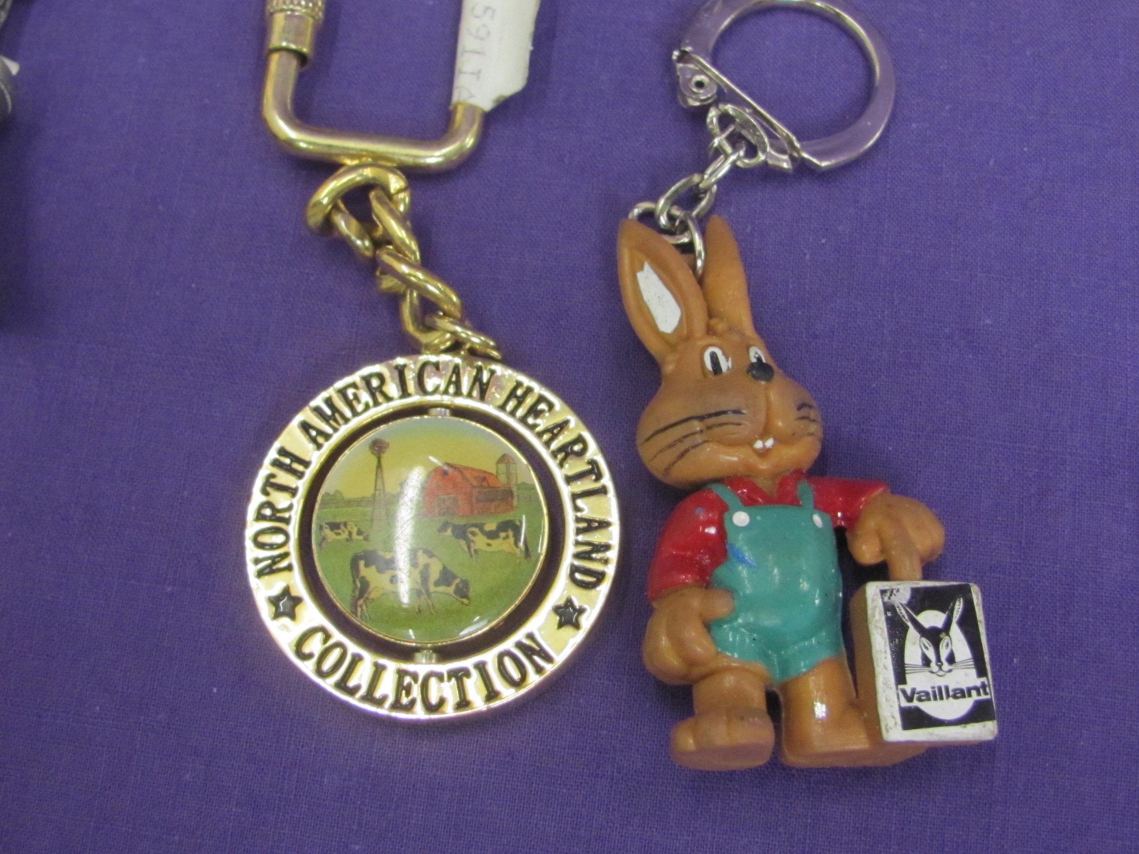 Mixed Lot of Key Chains – Some Vintage – Some Souvenir – Some Advertising