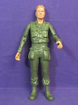 1960s “Stony Smith” Action Figure by Marx – Soldier – 11 1/4” tall – Immovable Legs