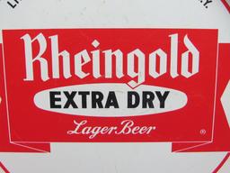 Round Beer Tray “Rheingold Extra Dry Lager Beer” - Liebmann Breweries, New York – 13 1/4”